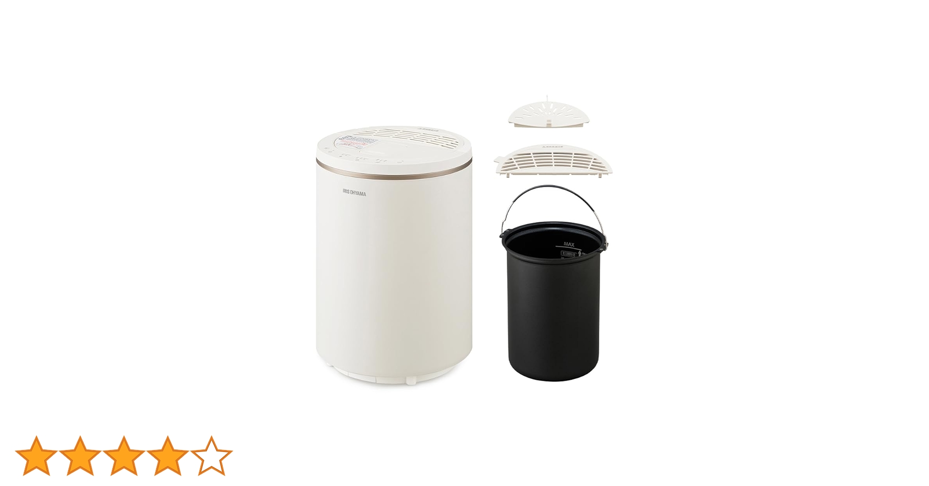 Amazon.co.jp: アイリスオーヤマ 加湿器 スチーム式(加熱式) 加湿量